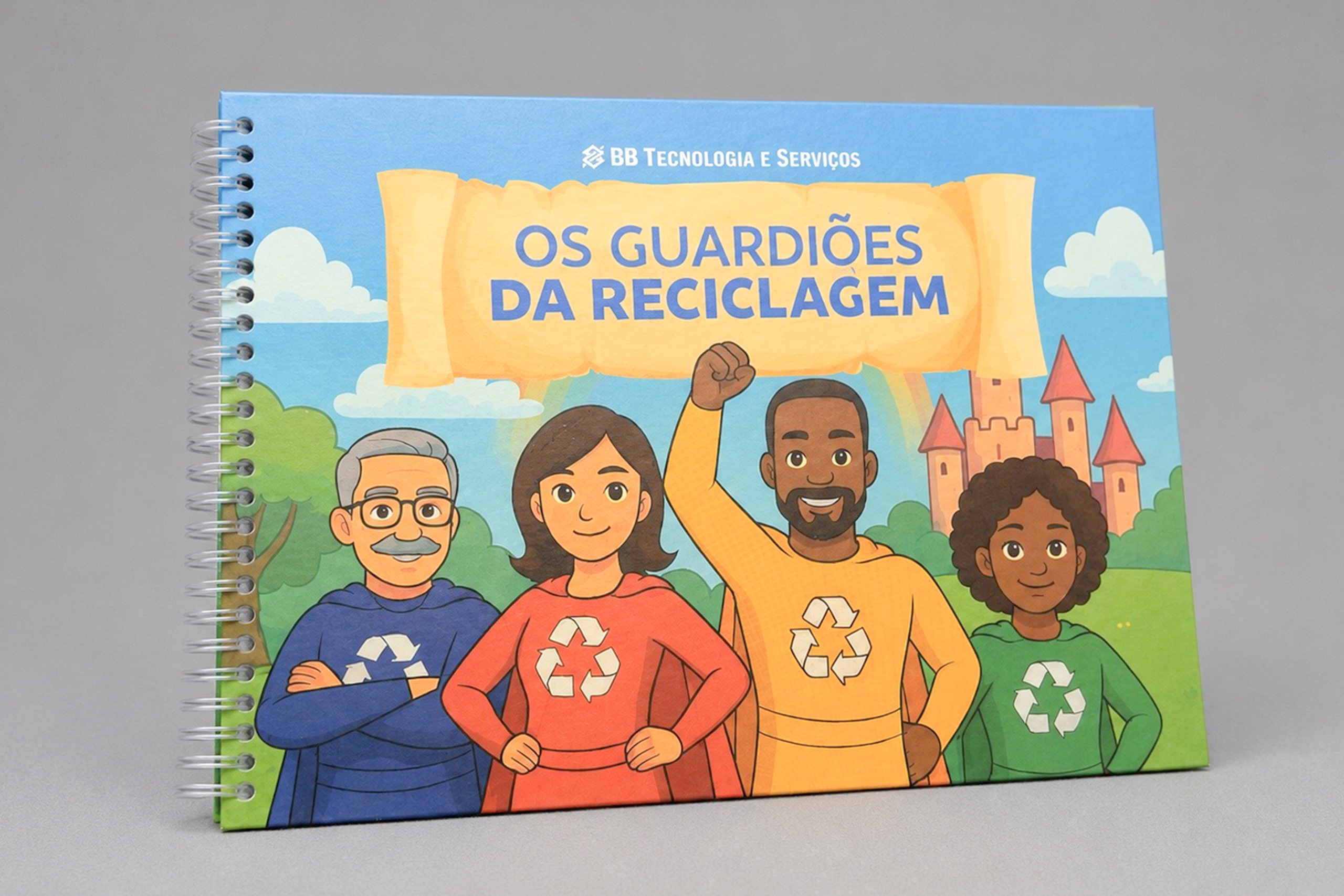 Os Guardiões da Reciclagem: livro da BBTS leva conscientização ambiental de forma lúdica Os Guardiões da Reciclagem: livro da BBTS leva conscientização ambiental de forma lúdica